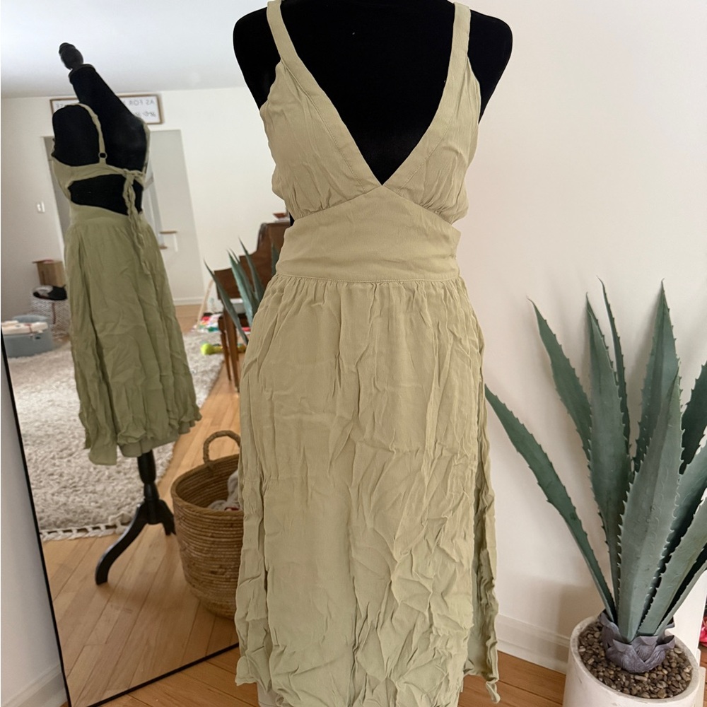 MABLE Sage High Low Dress